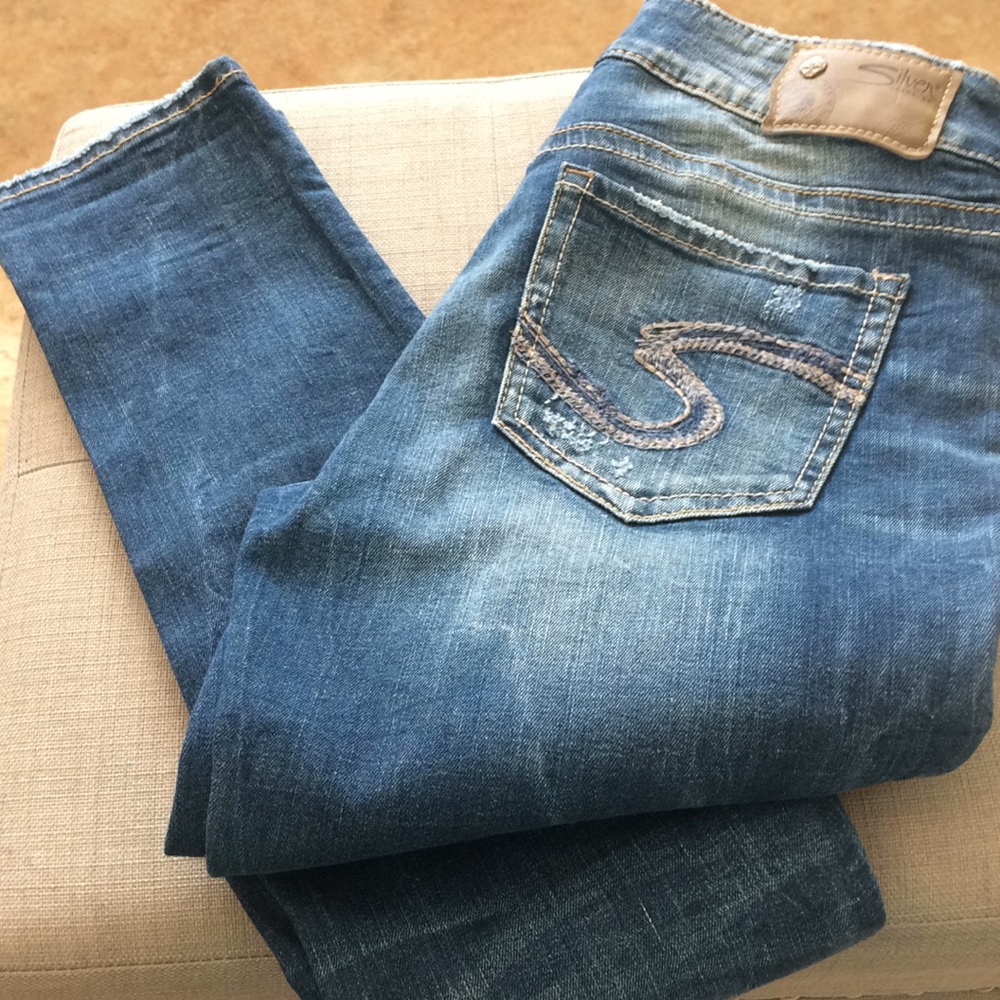 Silver suki mid skinny jeans W27/L31